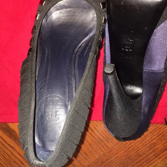 Christian louboutin booties & Tory Burch heels - Picture 6 of 8